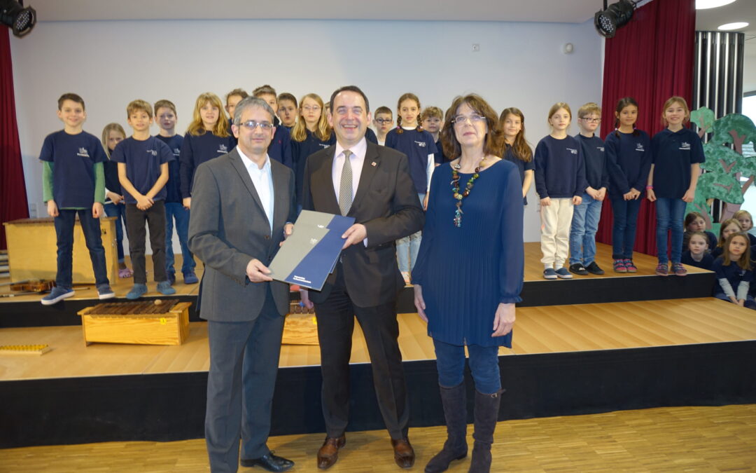 Besuch des Kultusministers